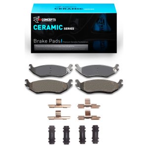 Chrysler Aspen Brake Pads - Rear - R1 Concepts - R1 Ceramic - `02-`24